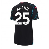 Manchester City Manuel Akanji #25 3rd trikot Frauen 2023-24 Kurzarm